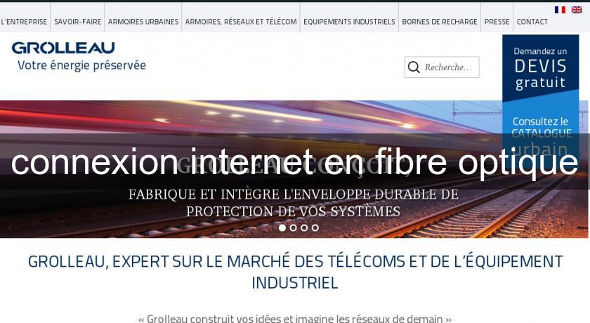 connexion internet en fibre optique connexion internet en fibre optique