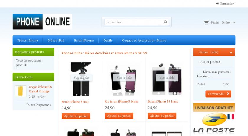 Ecran et pièces pour iPhone et iPad Ecran et pièces pour iPhone et iPad