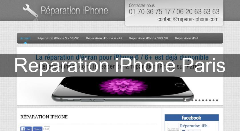 Reparation iPhone Paris Reparation iPhone Paris