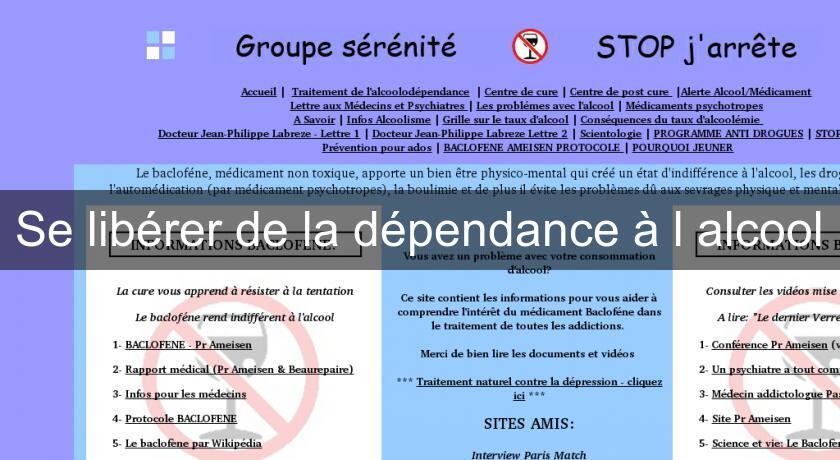 Se libérer de la dépendance à l'alcool Se libérer de la dépendance à l'alcool