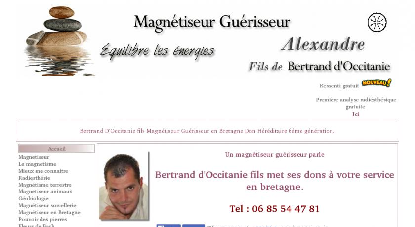Bertrand D'Occitanie Magnétiseur guérisseur Medium Bertrand D'Occitanie Magnétiseur guérisseur Medium