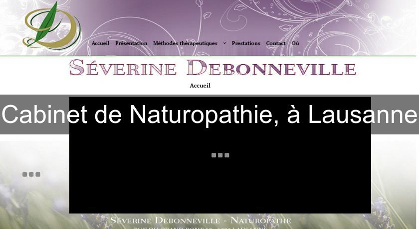 Cabinet de Naturopathie, à Lausanne Cabinet de Naturopathie, à Lausanne