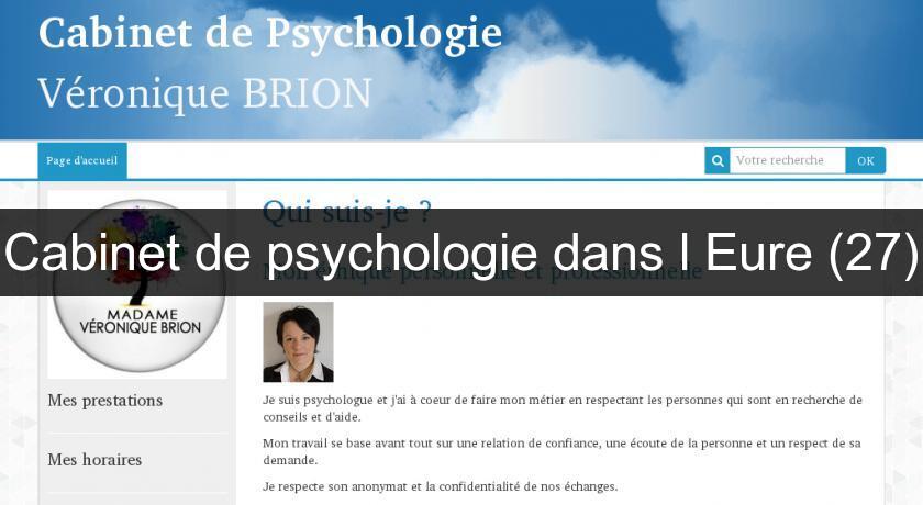 Cabinet de psychologie dans l'Eure (27) Cabinet de psychologie dans l'Eure (27)