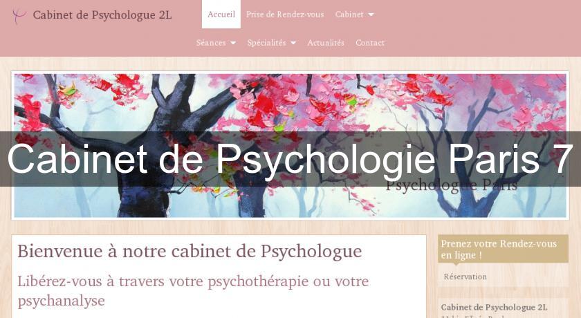Cabinet de Psychologie Paris 7 Cabinet de Psychologie Paris 7