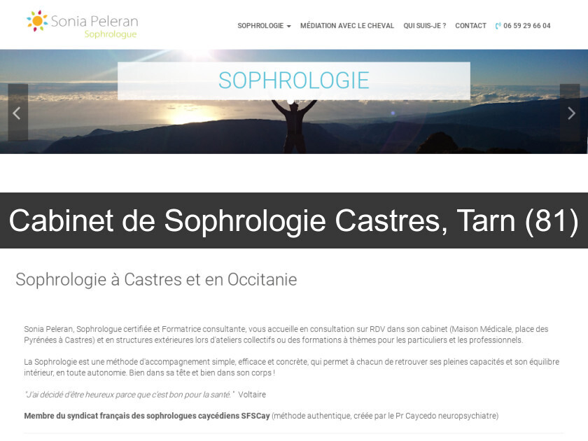 Cabinet de Sophrologie Castres, Tarn (81) Cabinet de Sophrologie Castres, Tarn (81)