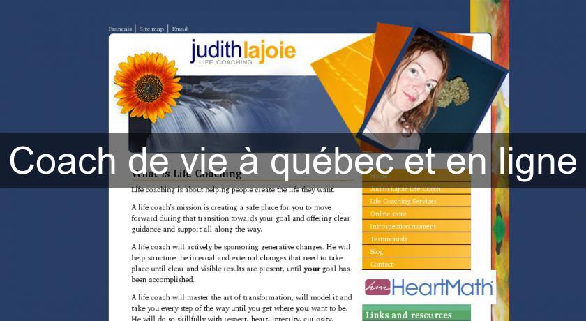 Coach de vie à québec et en ligne Coach de vie à québec et en ligne