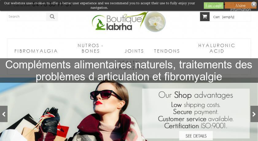 Compléments alimentaires naturels, traitements des problèmes d'articulation et fibromyalgie Compléments alimentaires naturels, traitements des problèmes d'articulation et fibromyalgie