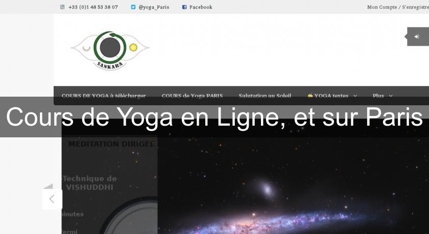 Cours de Yoga en Ligne, et sur Paris Cours de Yoga en Ligne, et sur Paris