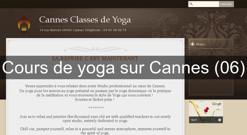 Cours de yoga sur Cannes (06) Cours de yoga sur Cannes (06)