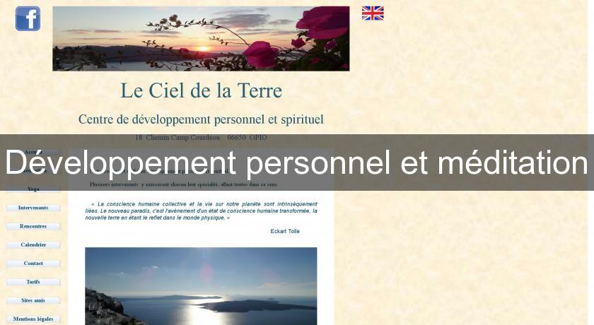 Développement personnel et méditation Développement personnel et méditation