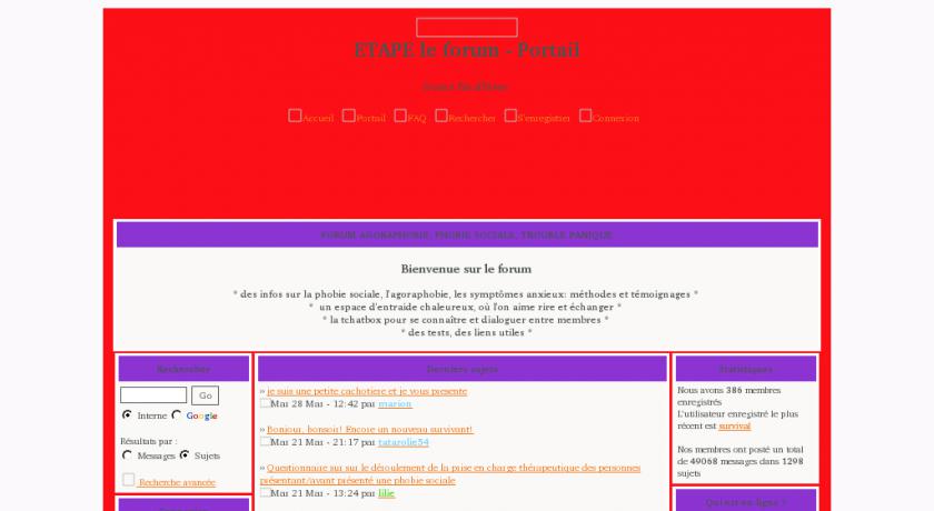 Echange et conseil sur l'agoraphobie Echange et conseil sur l'agoraphobie