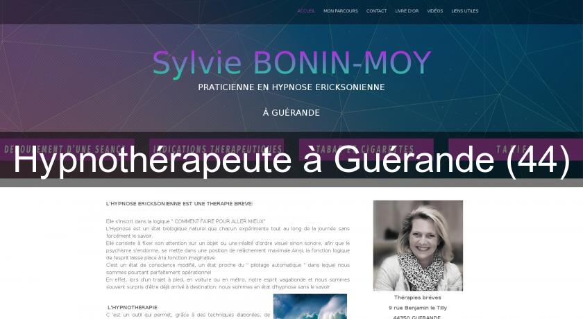 Hypnothérapeute à Guérande (44) Hypnothérapeute à Guérande (44)
