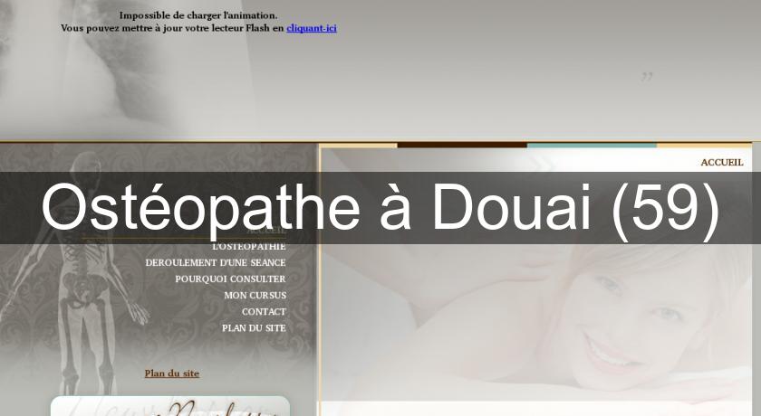 Ostéopathe à Douai (59) Ostéopathe à Douai (59)