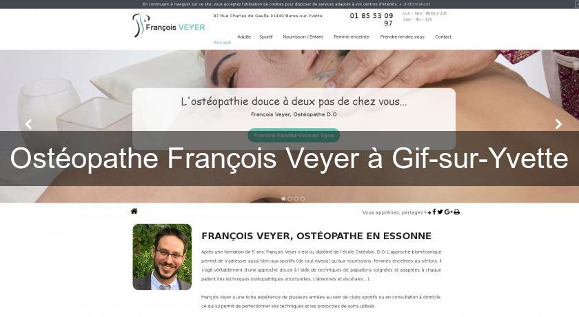 Ostéopathe François Veyer à Gif-sur-Yvette Ostéopathe François Veyer à Gif-sur-Yvette