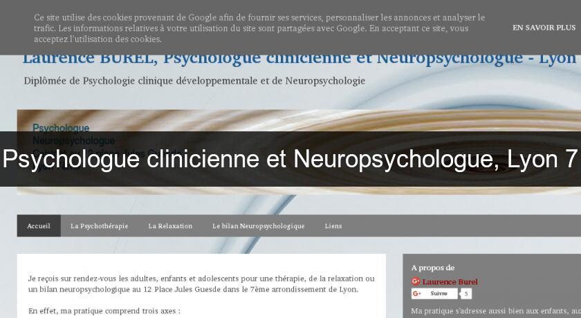 Psychologue clinicienne et Neuropsychologue, Lyon 7 Psychologue clinicienne et Neuropsychologue, Lyon 7