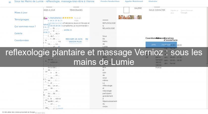 reflexologie plantaire et massage Vernioz : sous les mains de Lumie reflexologie plantaire et massage Vernioz : sous les mains de Lumie