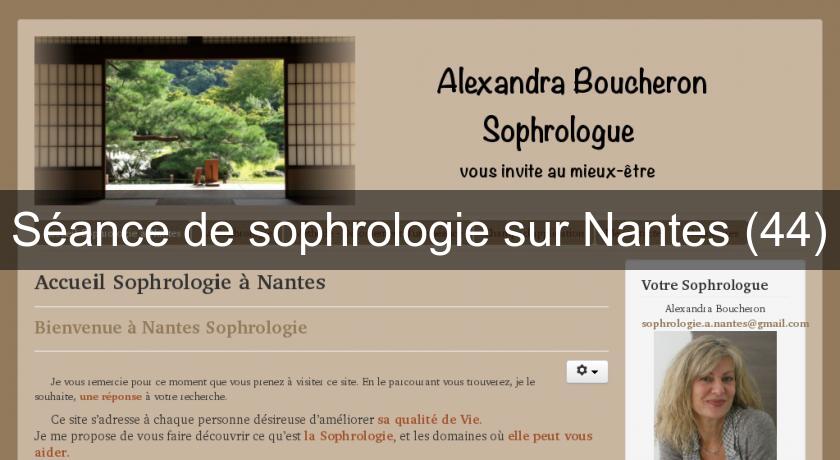 Séance de sophrologie sur Nantes (44) Séance de sophrologie sur Nantes (44)