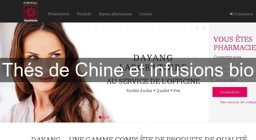Thés de Chine et infusions bio Thés de Chine et infusions bio