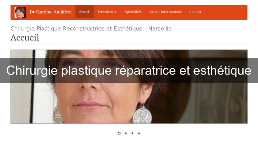 Chirurgie plastique réparatrice et esthétique Chirurgie plastique réparatrice et esthétique