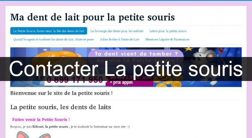 Contacter La petite souris Contacter La petite souris
