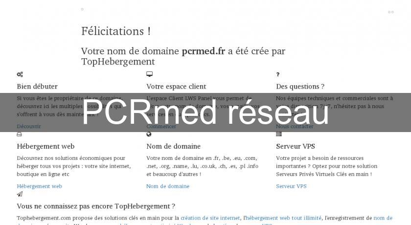 PCRmed réseau PCRmed réseau