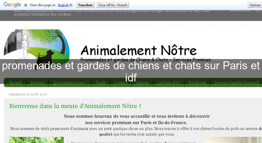 promenades et gardes de chiens et chats sur Paris et idf promenades et gardes de chiens et chats sur Paris et idf