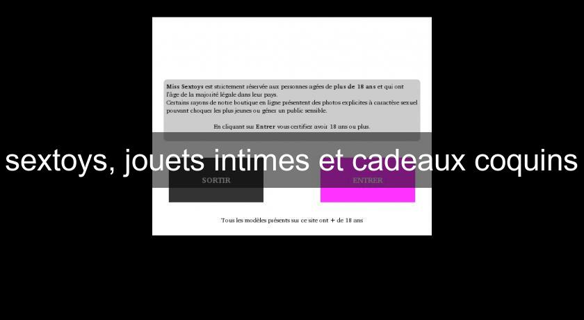 sextoys, jouets intimes et cadeaux coquins sextoys, jouets intimes et cadeaux coquins