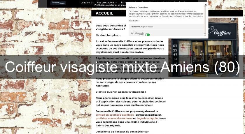 Coiffeur visagiste mixte Amiens (80) Coiffeur visagiste mixte Amiens (80)