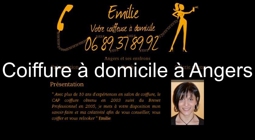 Coiffure à domicile à Angers Coiffure à domicile à Angers