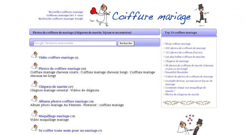 Coiffure mariage - photo coiffures mariages Coiffure mariage - photo coiffures mariages