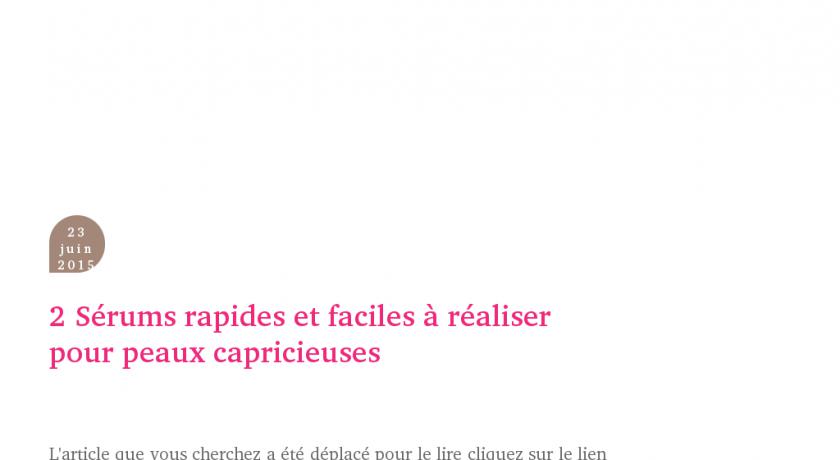 Conseils cosmétiques et nutrition Conseils cosmétiques et nutrition