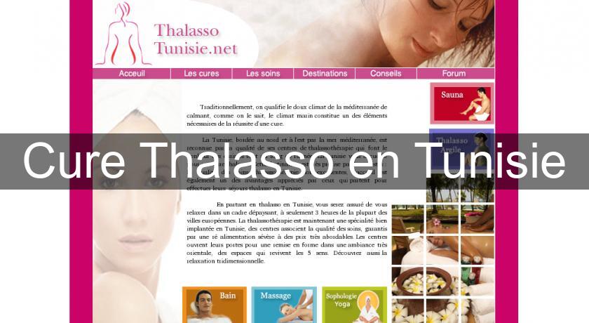 Cure Thalasso en Tunisie Cure Thalasso en Tunisie