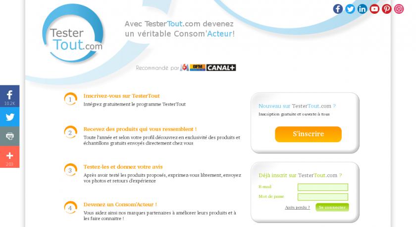 Devenez testeur de produits Devenez testeur de produits