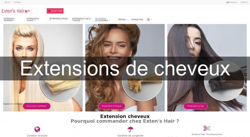 Extensions de cheveux Extensions de cheveux