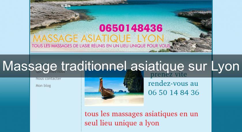 Massage traditionnel asiatique sur Lyon Massage traditionnel asiatique sur Lyon