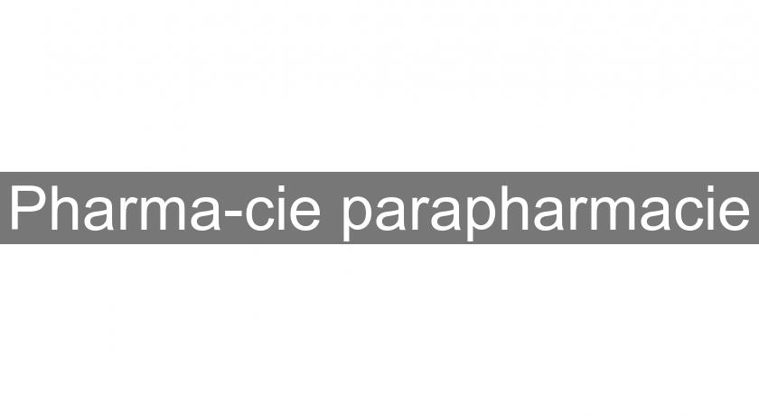 Pharma-cie parapharmacie Pharma-cie parapharmacie