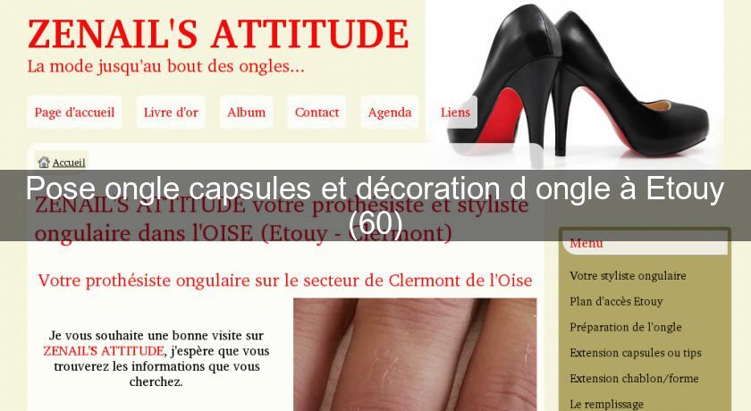 Pose ongle capsules et décoration d'ongle à Etouy (60) Pose ongle capsules et décoration d'ongle à Etouy (60)