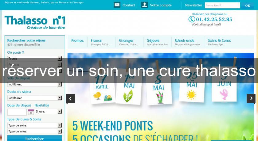 réserver un soin, une cure thalasso réserver un soin, une cure thalasso