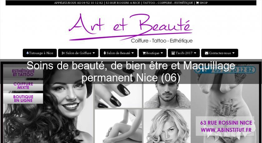 Soins de beauté, de bien être et Maquillage permanent Nice (06) Soins de beauté, de bien être et Maquillage permanent Nice (06)