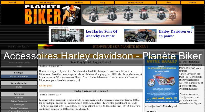 Accessoires Harley davidson - Planète Biker Accessoires Harley davidson - Planète Biker