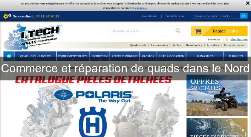 Commerce et réparation de quads dans le Nord Commerce et réparation de quads dans le Nord
