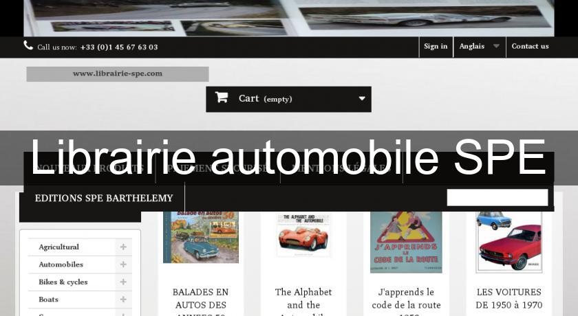 Librairie automobile SPE Librairie automobile SPE