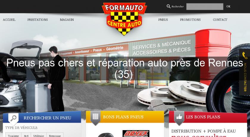Pneus pas chers et réparation auto près de Rennes (35) Pneus pas chers et réparation auto près de Rennes (35)