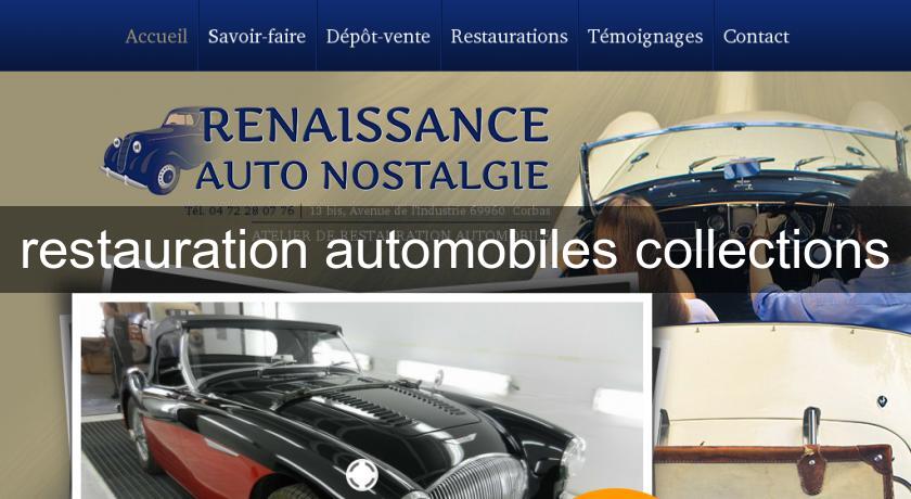 restauration automobiles collections restauration automobiles collections