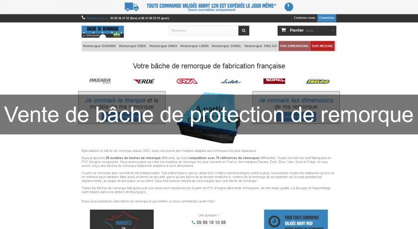 Vente de bâche de protection de remorque Vente de bâche de protection de remorque