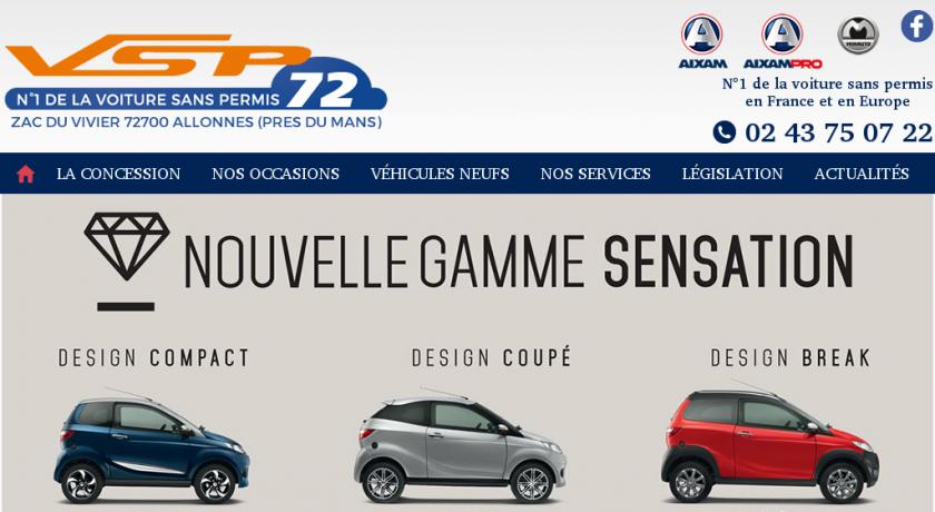 Voitures sans permis Aixam à ALLONNES, Sarthe Voitures sans permis Aixam à ALLONNES, Sarthe