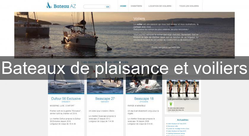 Bateaux de plaisance et voiliers Bateaux de plaisance et voiliers