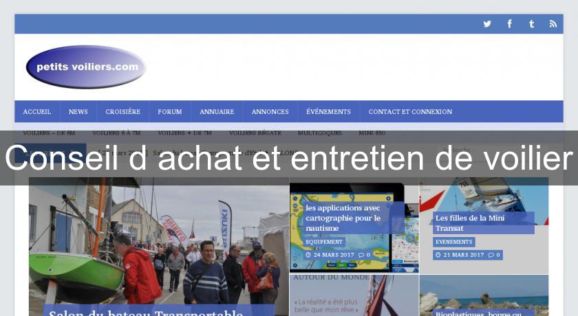 Conseil d'achat et entretien de voilier Conseil d'achat et entretien de voilier