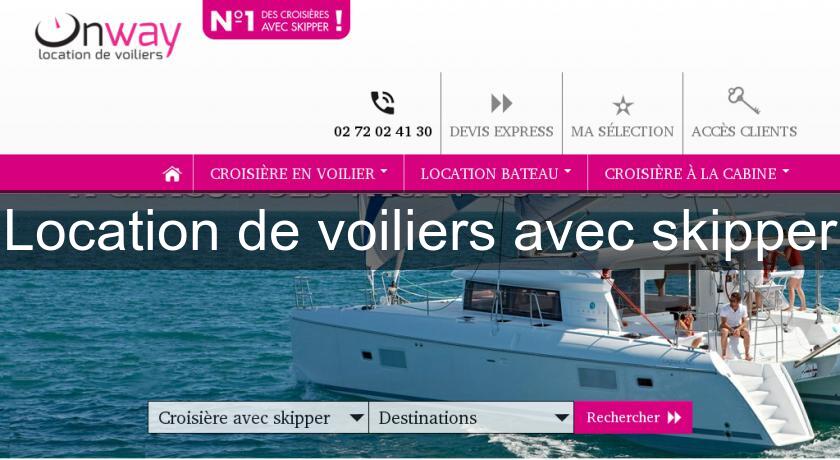 Location de voiliers avec skipper Location de voiliers avec skipper