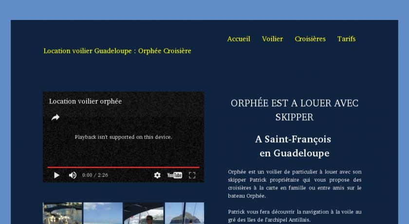 Location voilier avec skipper Saint François, Guadeloupe Location voilier avec skipper Saint François, Guadeloupe